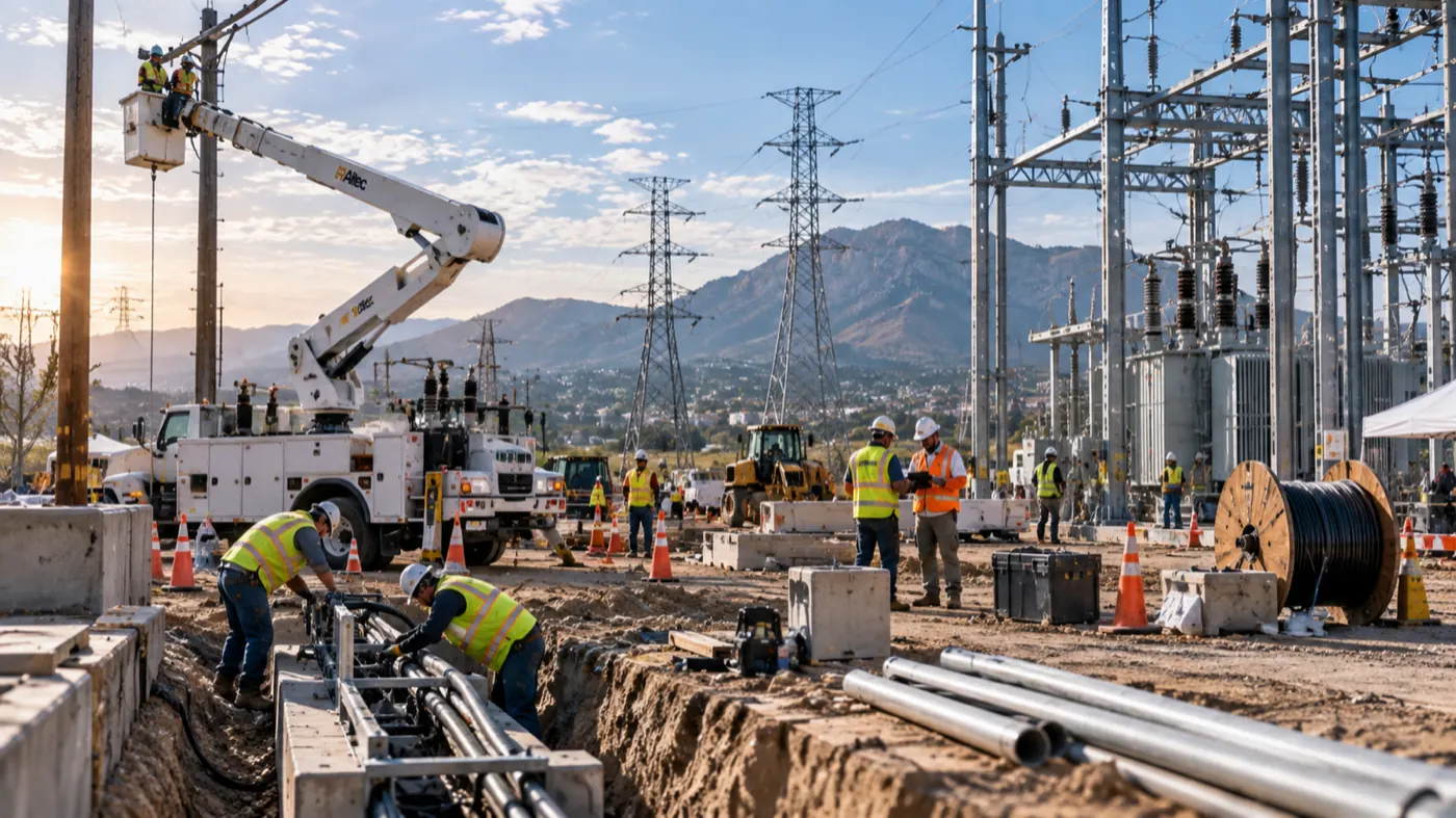 Large Utility Construction Company